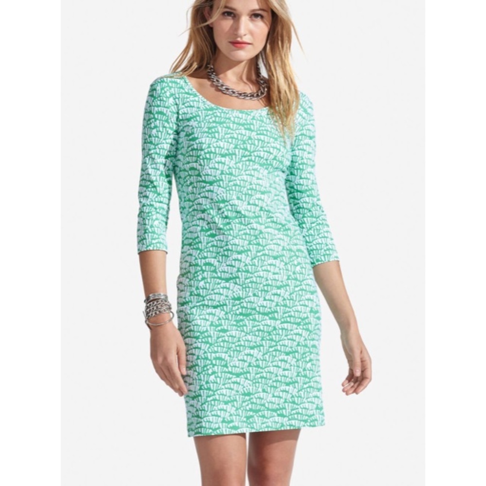 Persifor Kilpatrick Scales Print Sheath Dress Sz S